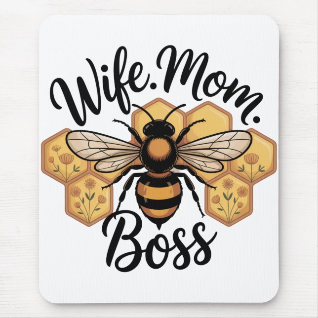 Wife. Mom. Boss Musmatta (Framsidan)