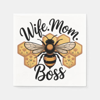 Wife. Mom. Boss Pappersservett
