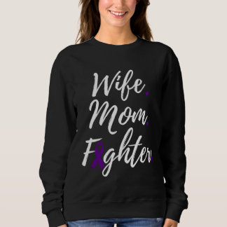 Wife Mom Fighter Multiple System Atrophy Awareness T Shirt