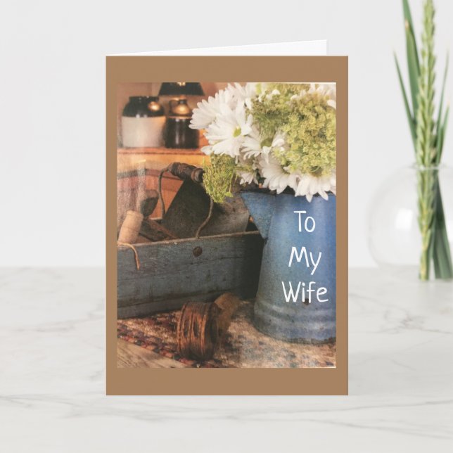 **WIFE** TID TILL "CELEBRATE DIG"-KORT KORT (Framsida)