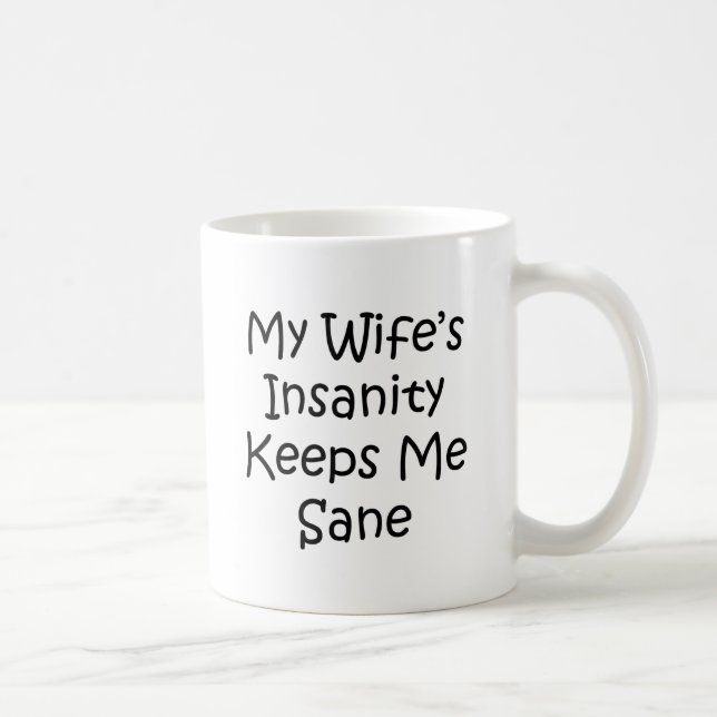 Wifes sinnessjukdom kaffemugg (Höger)