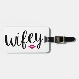 Wifey bagagemärkre bagagebricka