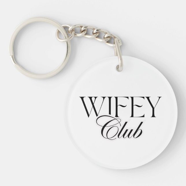 Wifey Club Key Ring (Framsidan)
