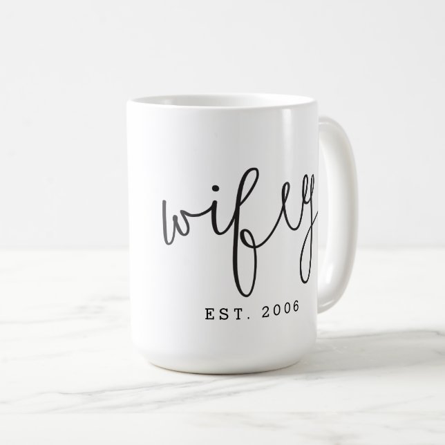 Wifey Coupe Mugg (Framsida höger)