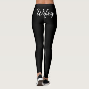 Wifey damasker leggings