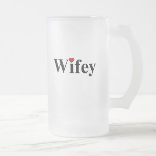 Wifey Frostat Ölglas