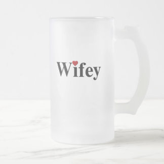 Wifey Frostat Ölglas