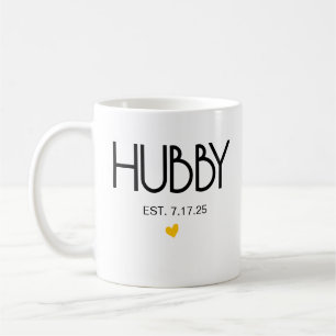 Wifey Hubby Est Muggset • Par-muggar • Wifey och Kaffemugg