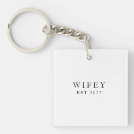 Wifey/Husby Anpassningsbar Bride, Fiance Gift