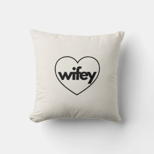 Wifey Kudde / Hustru / Wifey / Modern Minimal