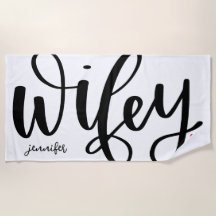 Wifey Newlyged Typography Design
