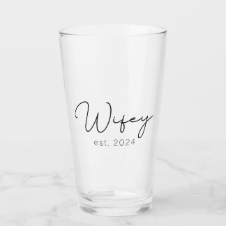 Wifey Ny gifta Newlyged Glaskopp