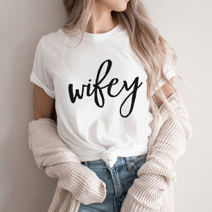 Wifey och Hubby Honeymoon T Shirt