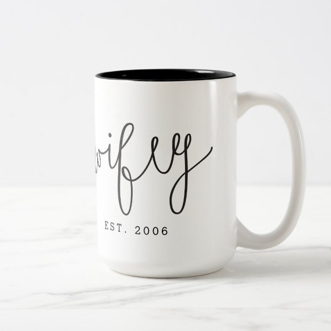 "Wifey" par Mugg | Årsdag | Bröllop (Höger)