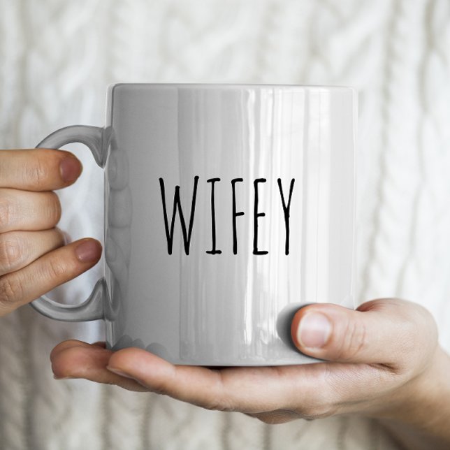 "Wifey" RAE DUNN inspirerad Kaffemugg (Skapare uppladdad)