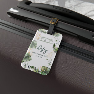 Wifey Script Honeymoon Vacation Safari Resa Bagagebricka