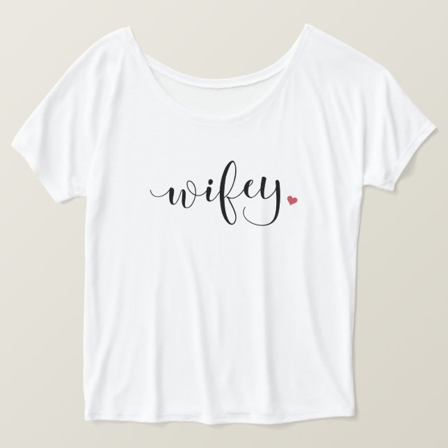 Wifey Tröja (Design framsida)