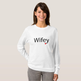 Wifey - Women's Basic Långärmad T-Shirt