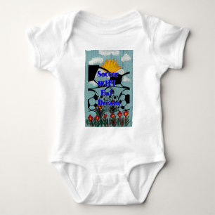 WIFI Eat Dream - Roligt Sports Art Print Tee Shirt