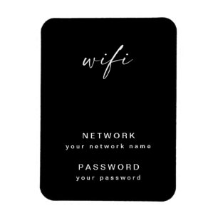 WiFi-informationskylskåp Magnet