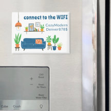 WIFI-inloggningslösenord Söt vardagsrumssoffa