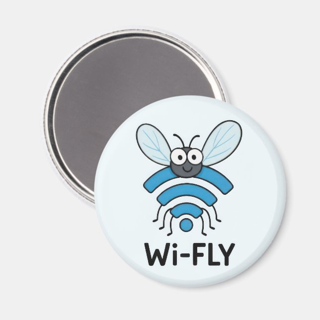 WiFi Internet Magnet (Front/Back)