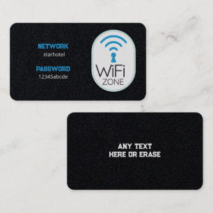 Wifi Internet Premium Visitkort