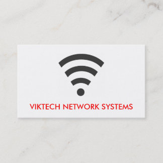 WiFi knyter kontakt datorvisitkortar Visitkort