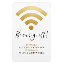 WiFi-lösenord och nätverksPersonlig Magnet