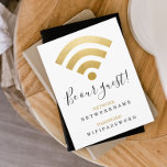 WiFi-lösenord och nätverksPersonlig Vykort<br><div class="desc">Wifi-vykort för lösenord och nätverks-Personlig - perfekt för hotell,  gästhus,  företag med mera - Wi-fi-informationskort för personlig anpassad design från Ricaso</div>