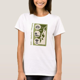 WiFi + nature = camping adventure camping T Shirt