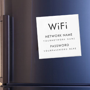 WiFi-nätverkslösenord Airbnb Guest House Fridge Magnet