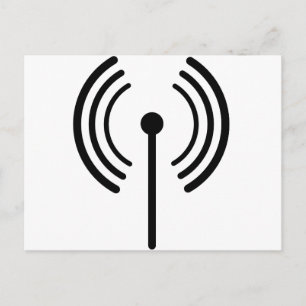 WiFi-signaldesign Vykort