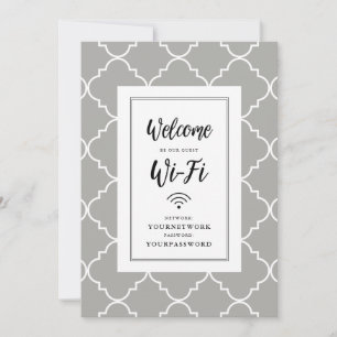 Wifi-tecken för kvatrefoil