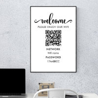 WIFI Välkommen QR-kod | Upplev vår WiFi-teknik