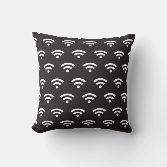 Wifi vit kudde (Framsida)