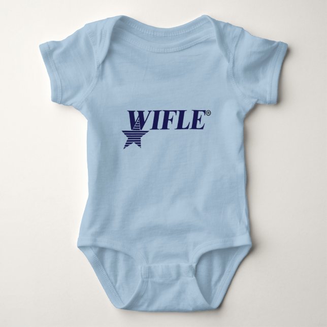 WIFLE Baby Onsie T Shirt (Framsida)