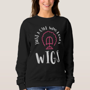 Wig Designer artificiellt hårslit och Wig Maker T Shirt