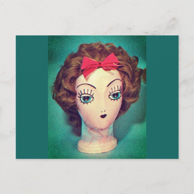 Wig Head-vykort Vykort (Framsida)