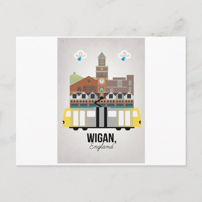 Wigan Vykort (Framsida)