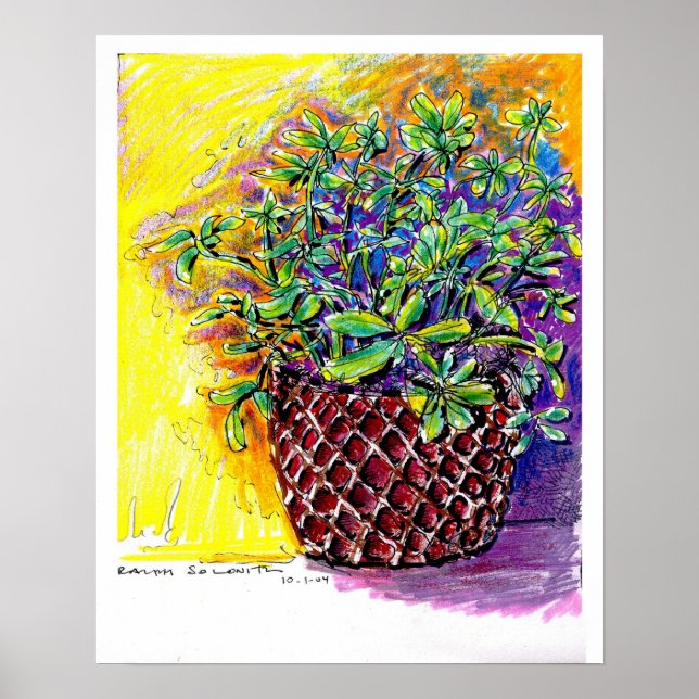 Wiggins Flowers Poster (Framsidan)