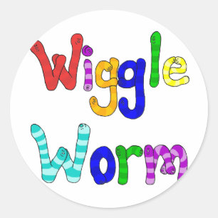 Wiggle Mask Runt Klistermärke