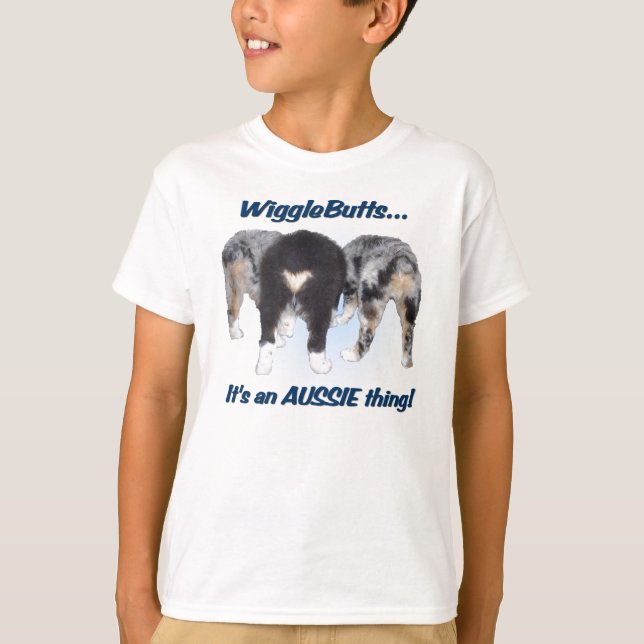 Wigglebutts Barns sötskjorta Tee Shirt (Framsida)