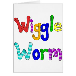 Wigglemask Hälsningskort