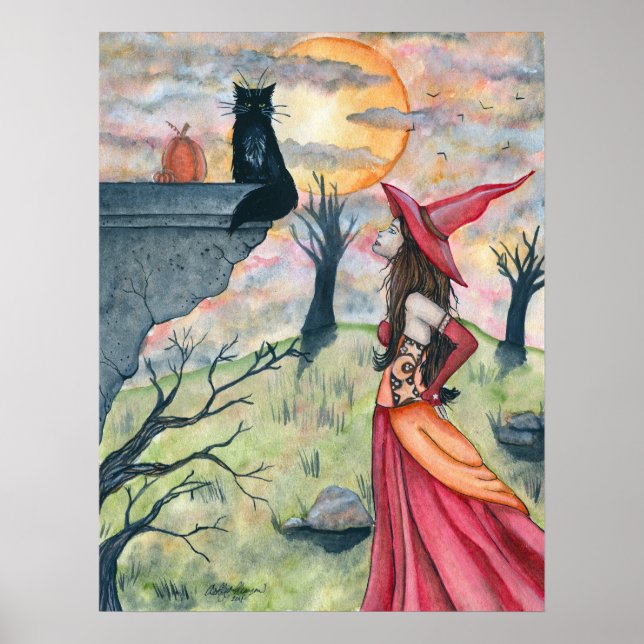 Wiggles och Witch Poster Skriv ut (Framsidan)