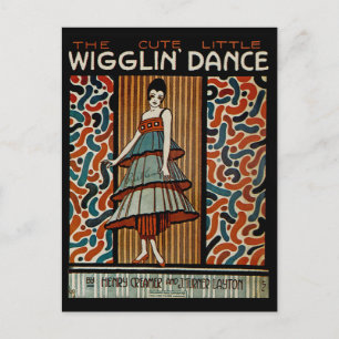 Wigglin Dance Vykort