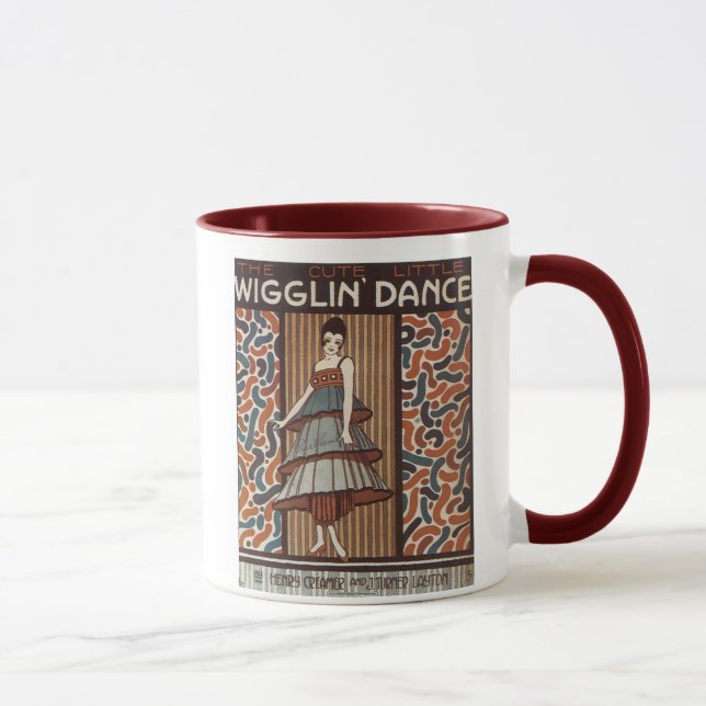Wigglin'Dance Vintage Songbook Cover Mugg (Höger)