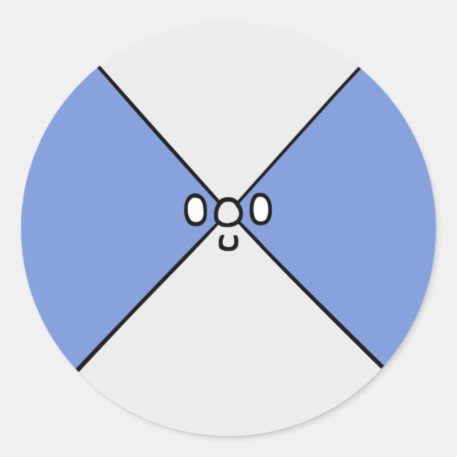 Wiggly klistermärke (Framsida)