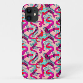 Wiggly linjer iphone case