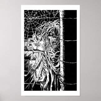 "Wight" - Illustration by Tracy Lesch Poster